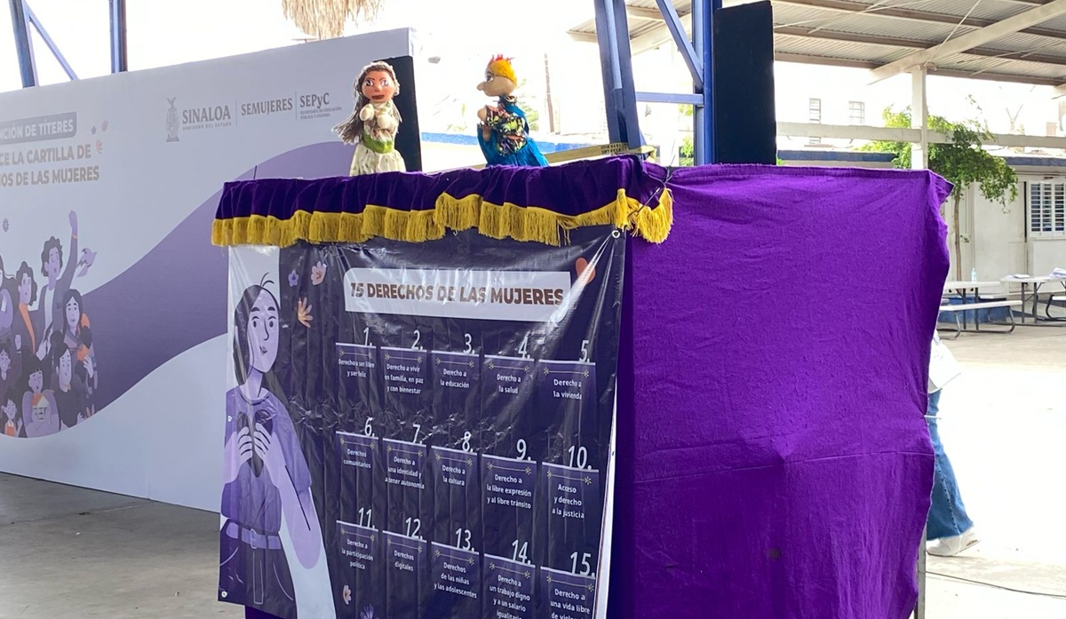 Presentan la Cartilla de Derechos de las Mujeres a infancias de Mazatlán