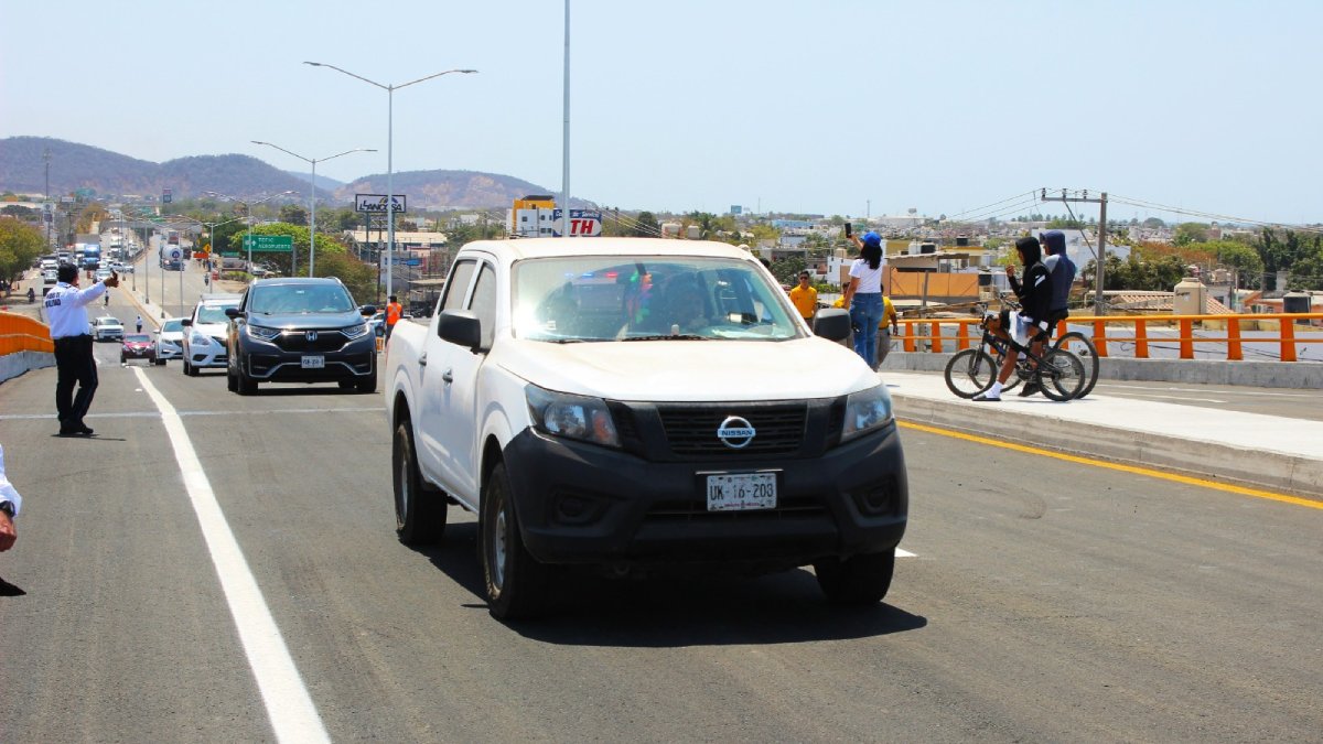 Mazatlán estrena esta Semana Santa puente vehicular Colosio, Rocha Moya encabeza la apertura