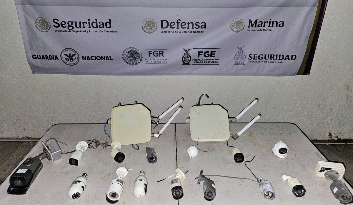Ya van más de mil 700 cámaras clandestinas desinstaladas en Sinaloa