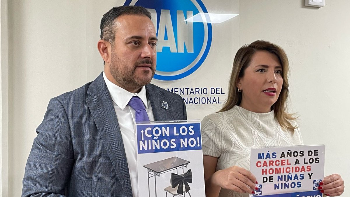 ¡Con los niños no! PAN exige hasta 65 años de cárcel por homicidio infantil en Sinaloa