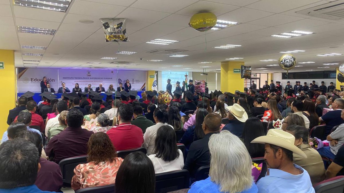 ¡Del ITSG para el mundo! Se gradúan 215 ingenieros de la doceava generación del TEC Guasave