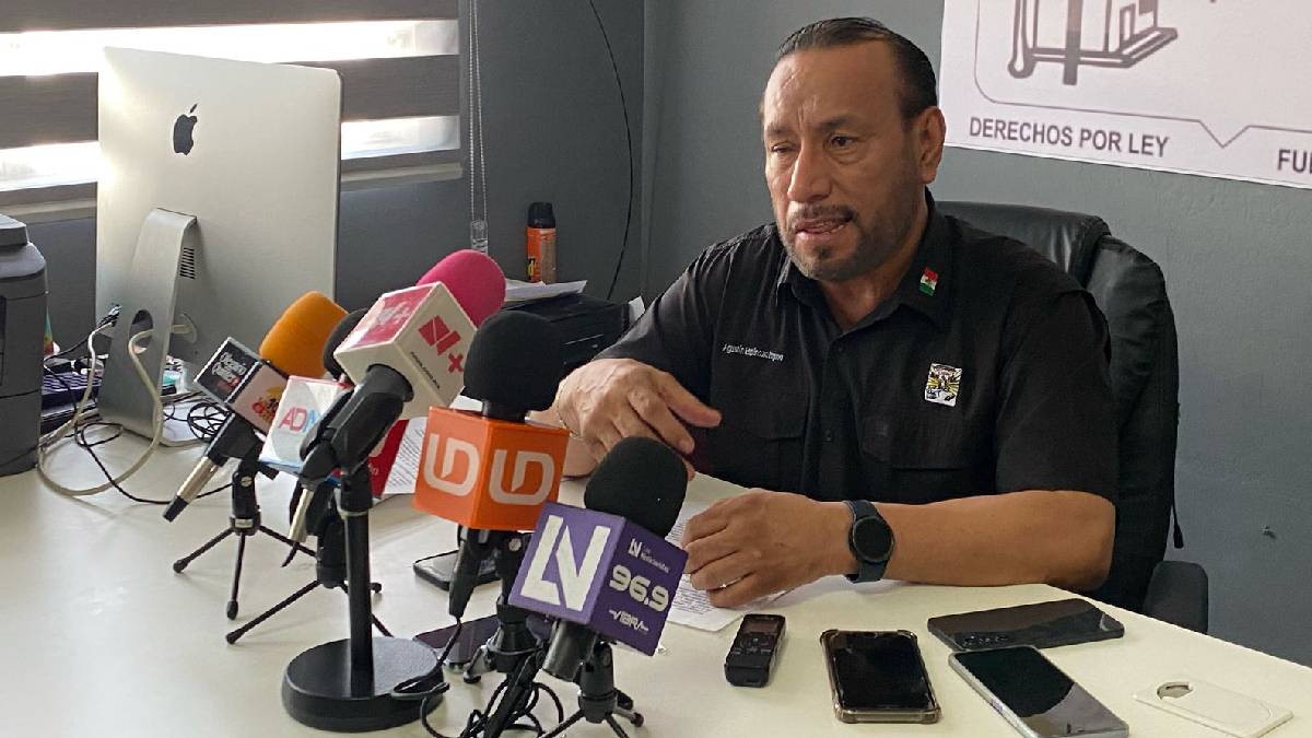 secretario general de la Coordinacion Organizadora de la Unidad Campesina Agustin Espinoza Lagunas