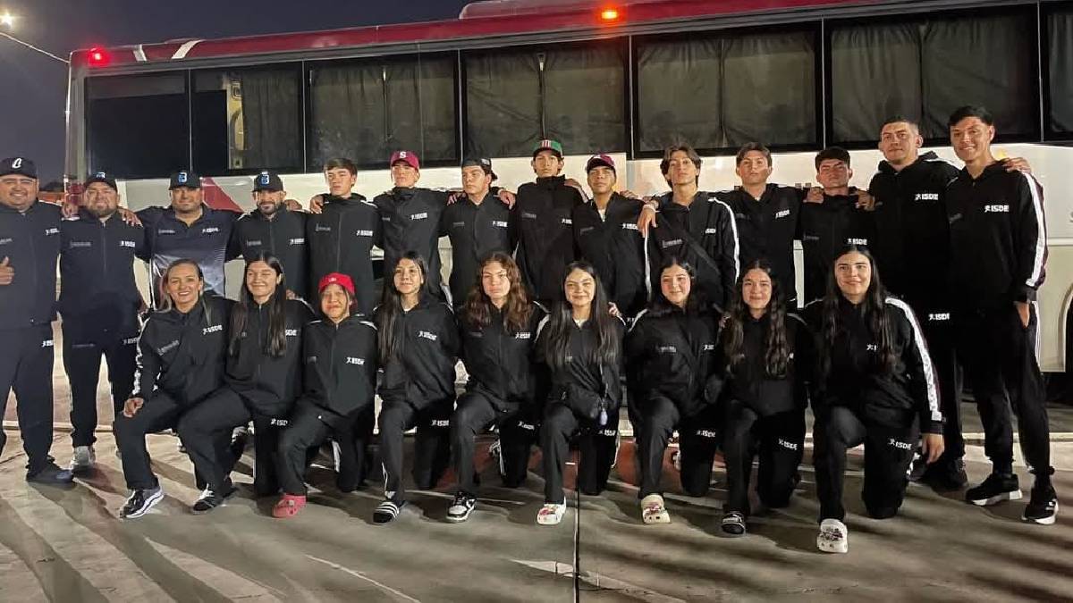 Selección Sinaloa viaja a Torreón para el Macro Regional de Beisbol 5 rumbo a Nacionales Conade 2025