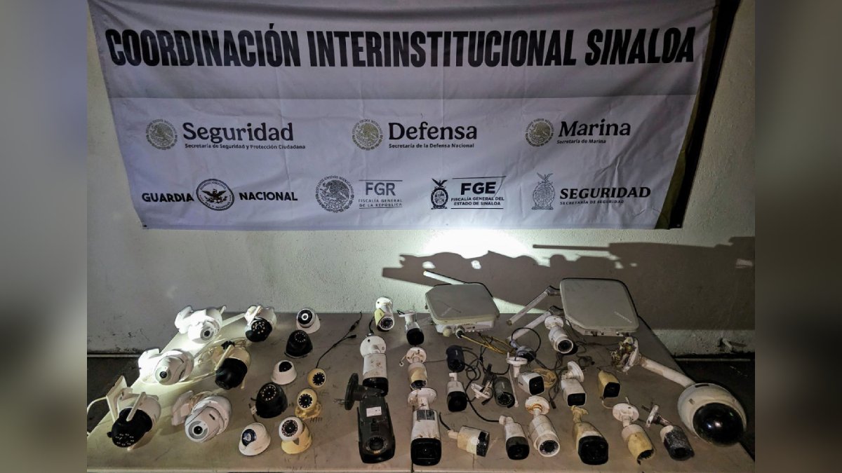 Retiran casi 50 cámaras clandestinas en Culiacán y Rosario; ya suman mil 696 en todo Sinaloa