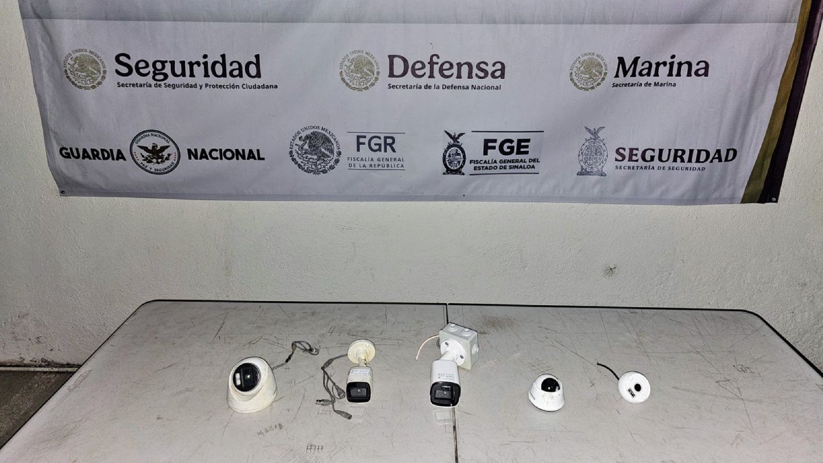 Van 2 mil 083 cámaras clandestinas retiradas en Sinaloa; quitan 5 en Navolato