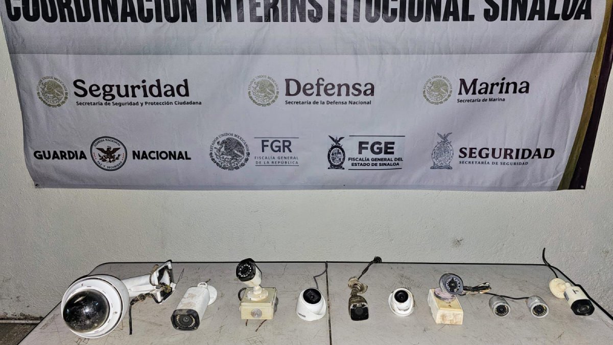 Son 2 mil 41 cámaras clandestinas retiradas en diferentes puntos de Sinaloa