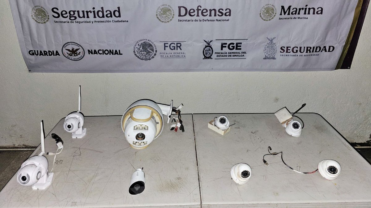 ¡Ya son más de 2 mil! Retiran cámaras clandestinas colocadas en la vía pública en Culiacán