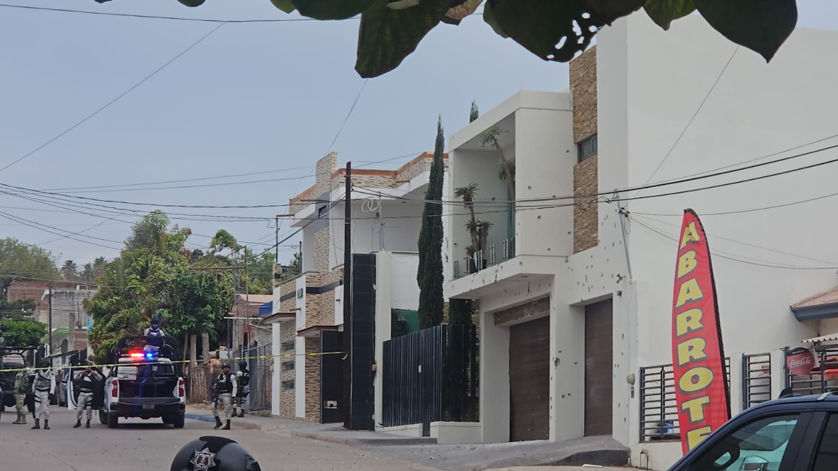 Por segunda ocasión y a menos de 72 horas, tirotean domicilios en la Lázaro Cárdenas de Culiacán