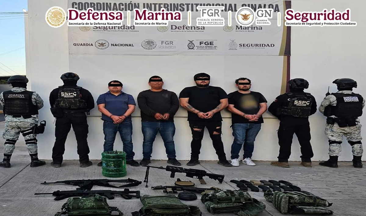 Cae Bernabé alias ‘Chupón’ en Culiacán, líder de célula delictiva relacionada con homicidios y venta de droga