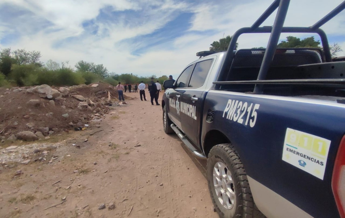 Ciclista es localizado sin vida en un predio baldío de la Colonia ampliación Malova en Los Mochis