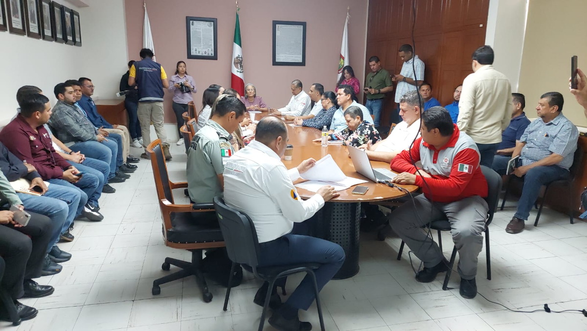 Instalan el Consejo Municipal de Protección Civil en Salvador Alvarado para atender la temporada de lluvias y huracanes 2025