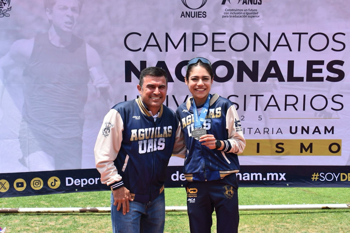 Águilas UAS logran tres medallas en inicio de atletismo de Nacionales ANUIES 2025