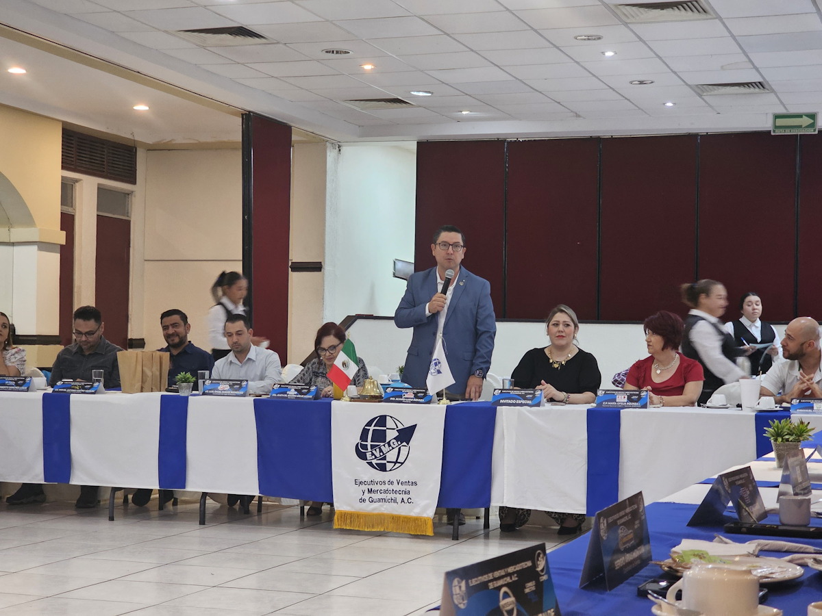 Ejecutivos de Venta y Mercadotecnia de Guamúchil A.C. celebran su 24 sesión empresarial con enfoque en la salud laboral