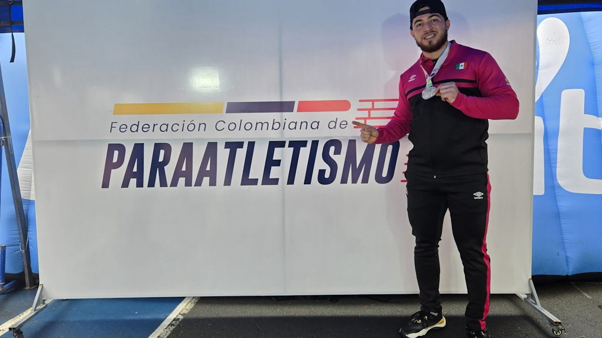 Luis Carlos López gana oro en el World para Atletics Grand Prix 2025 en Colombia