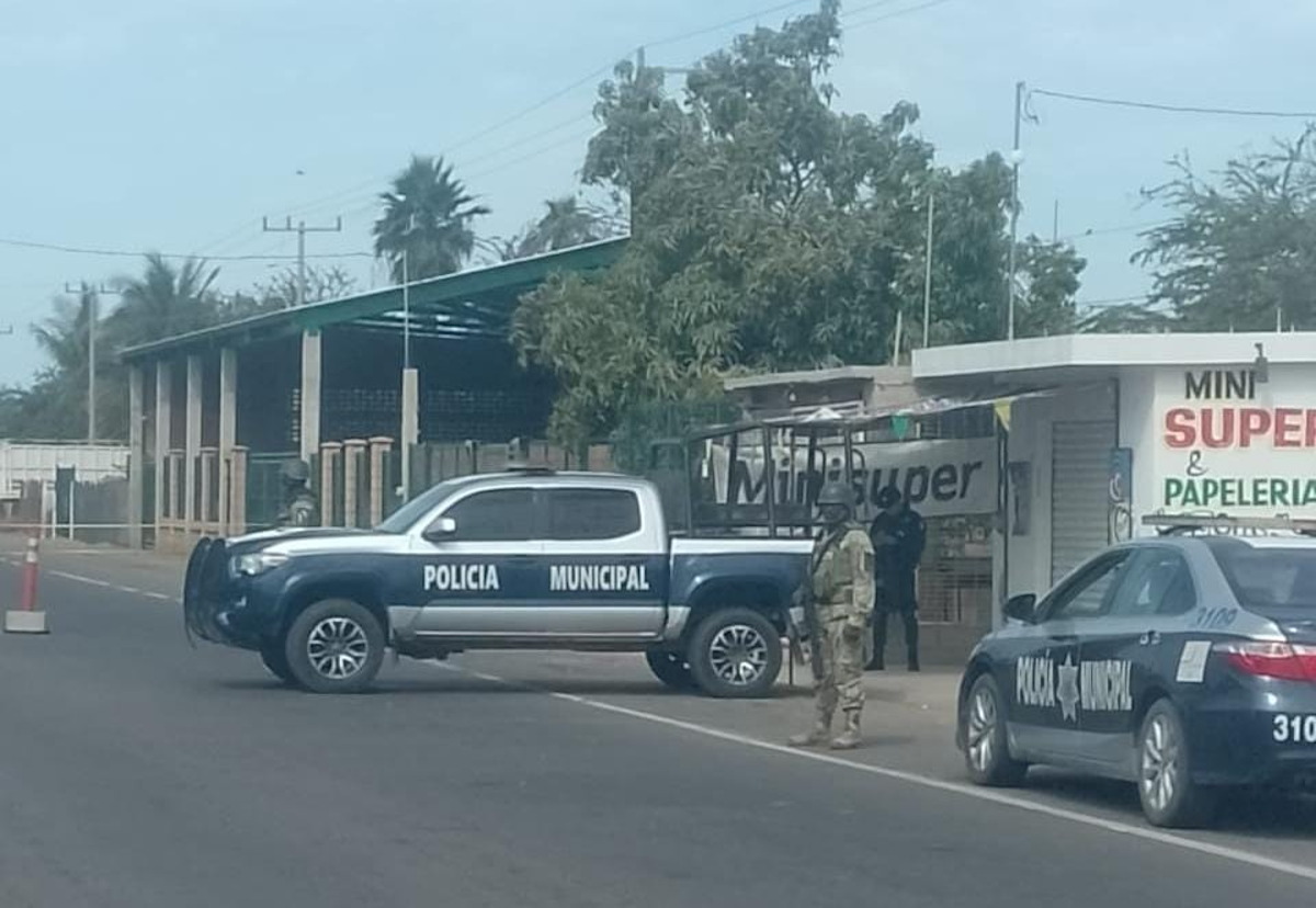 Frente a escuela primaria localizan artefacto explosivo en Navolato