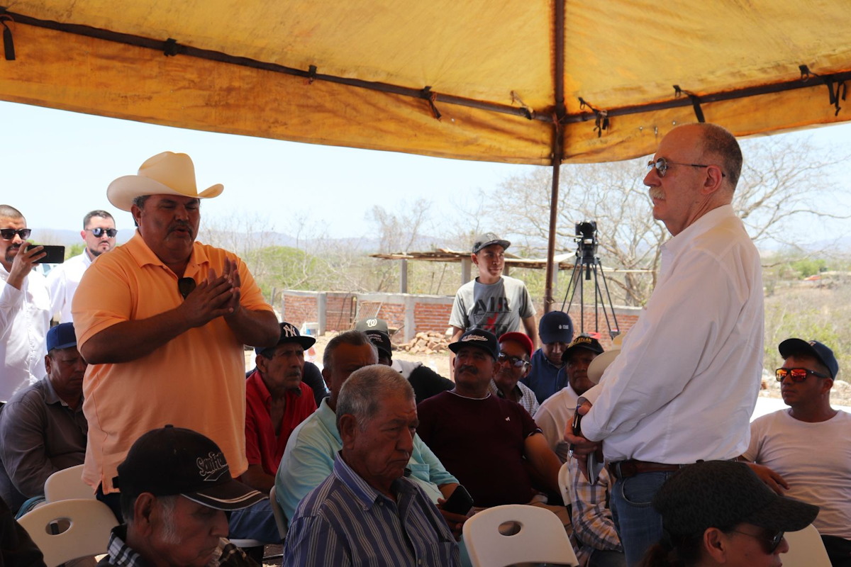 ¡Está en Sinaloa! El secretario de Agricultura Julio Berdegué se reúne con productores