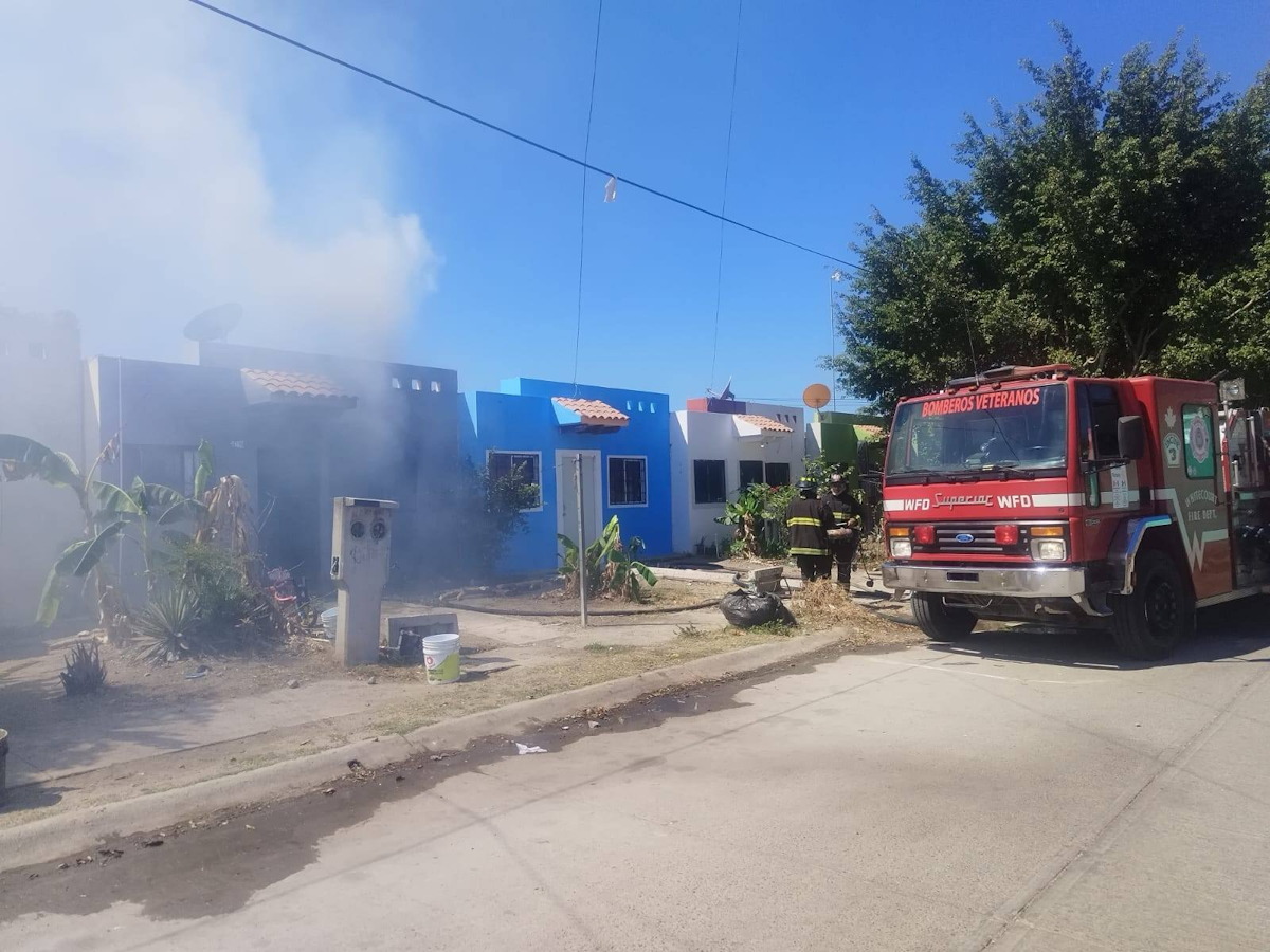 Se registra un incendio de vivienda en el fraccionamiento Santa Fe en ...