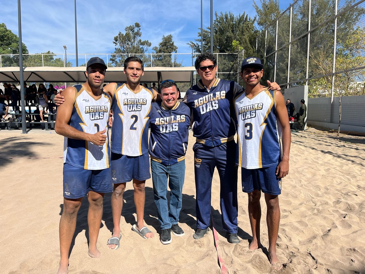 Águilas UAS suben al podio en voleibol de playa de Nacionales ANUIES 2025