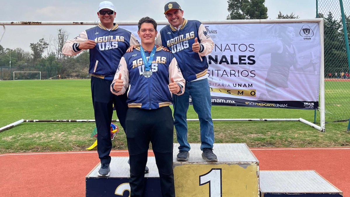 Águilas UAS cierran la jornada con cinco medallas para el atletismo en Nacionales ANUIES 2025
