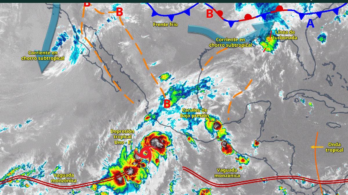 Prevén que Alvin llegue como remanente a Sinaloa; dejará lluvias de 25 mm: PC