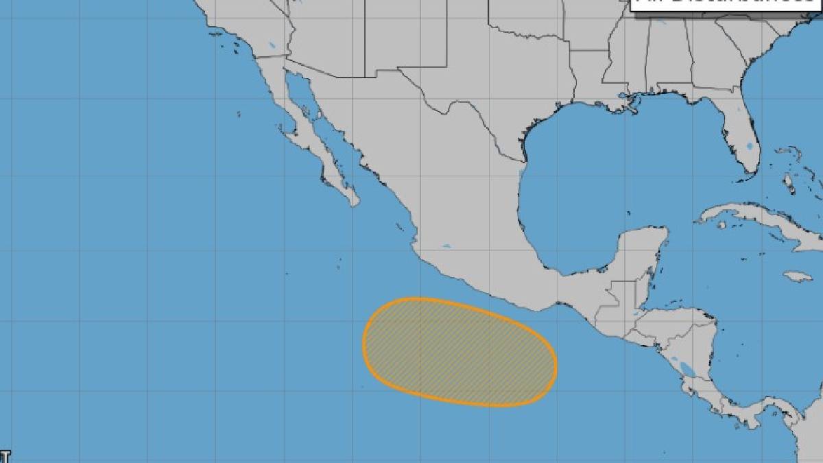 ¡Atentos! Un 50% de probabilidades existe para la formación de Alvin en el Pacífico mexicano