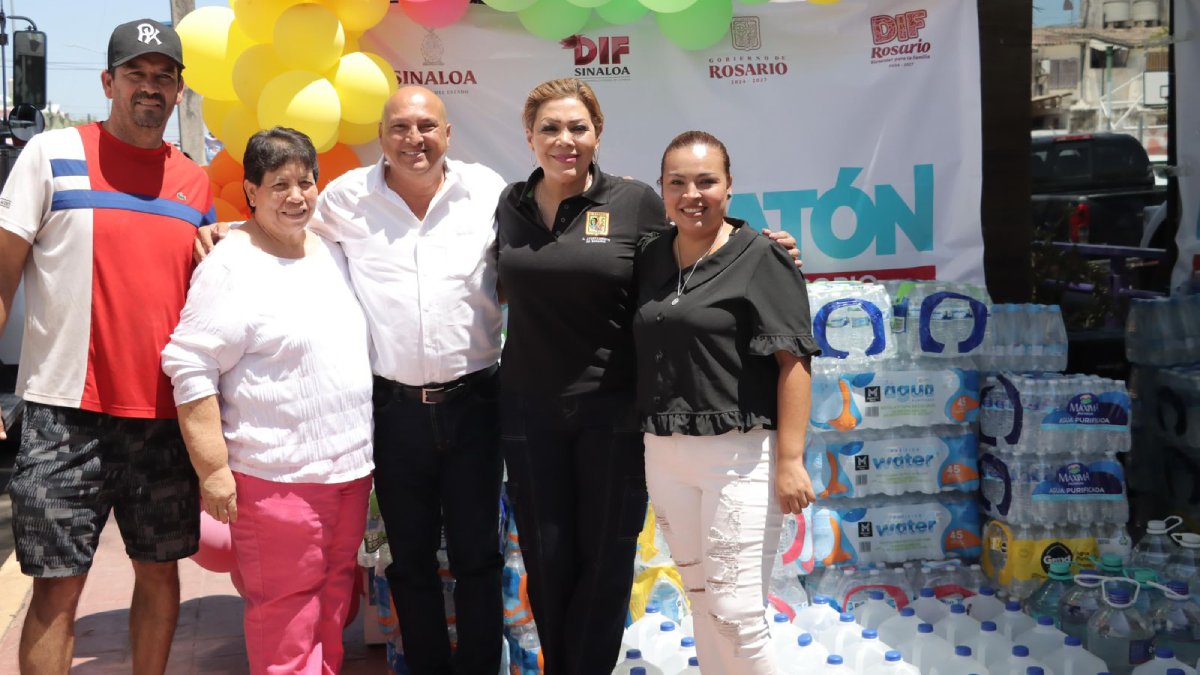 Rosario aporta 6 mil litros de agua al Aquatón 2025 en su exitoso arranque