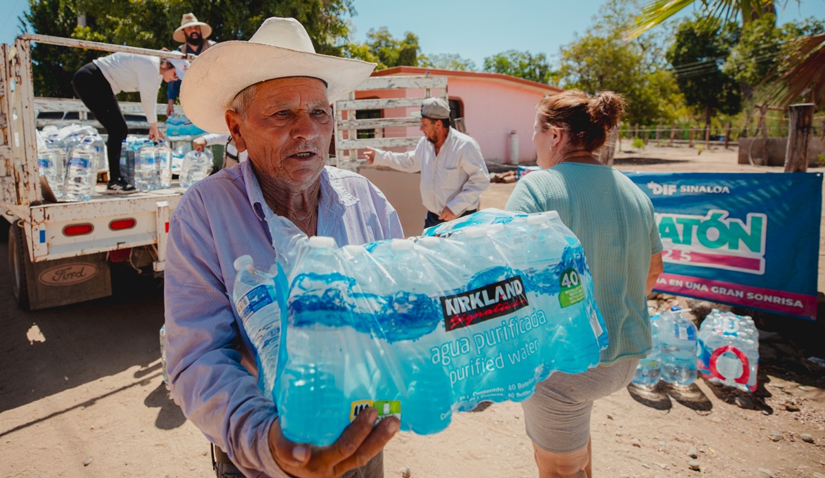 Porque donar agua, es donar vida, DIF Culiacán se suma al Aquatón 2026