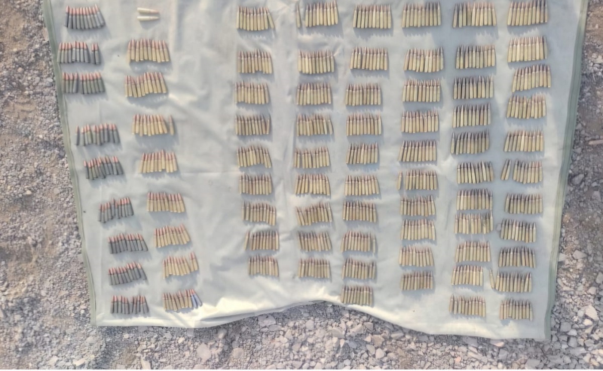 Aseguran cartuchos y equipo táctico en el poblado Los Copales, en Mazatlán