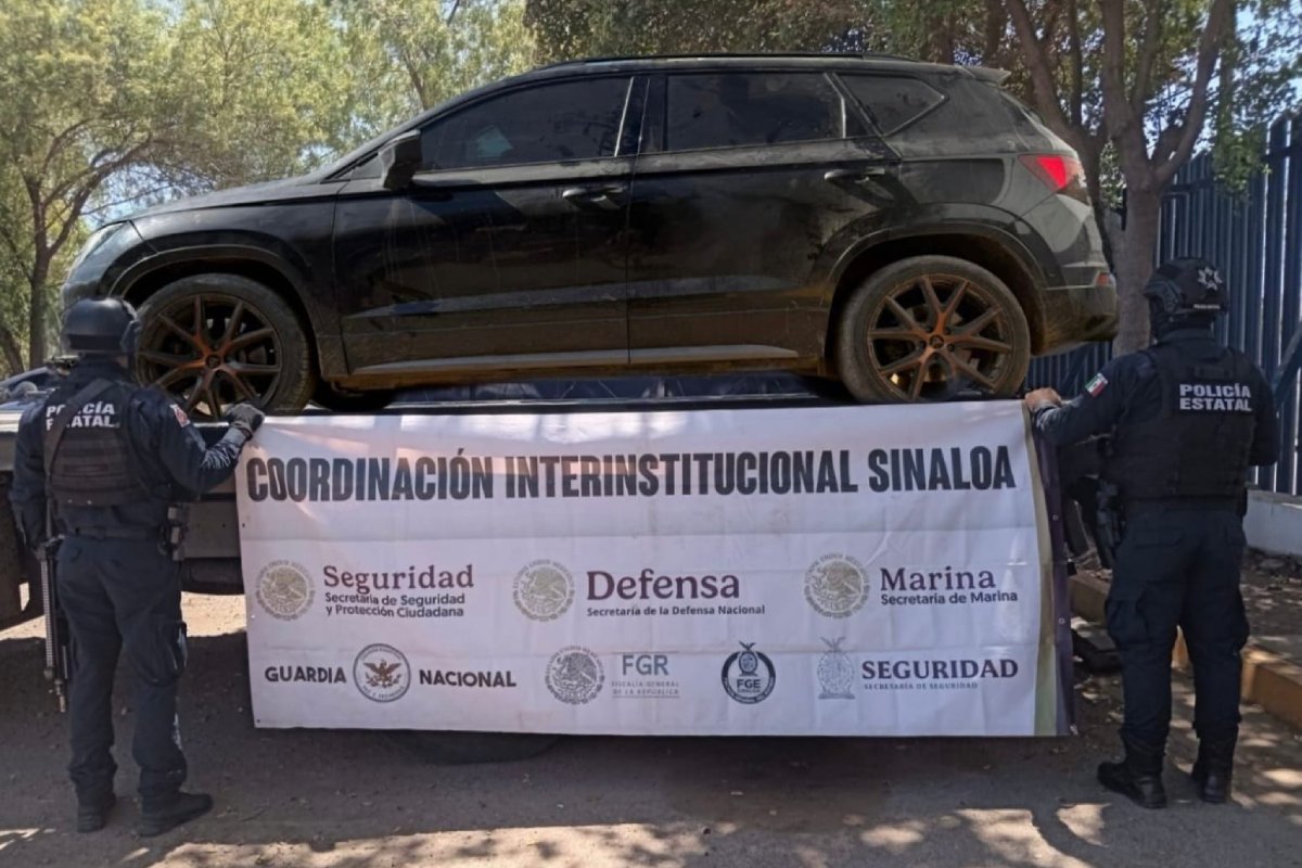 Aseguran una Cupra blindada y reporte de robo en Angostura