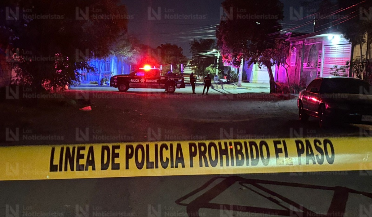 Ejecutan a hombre en la colonia Lázaro Cárdenas, en Culiacán