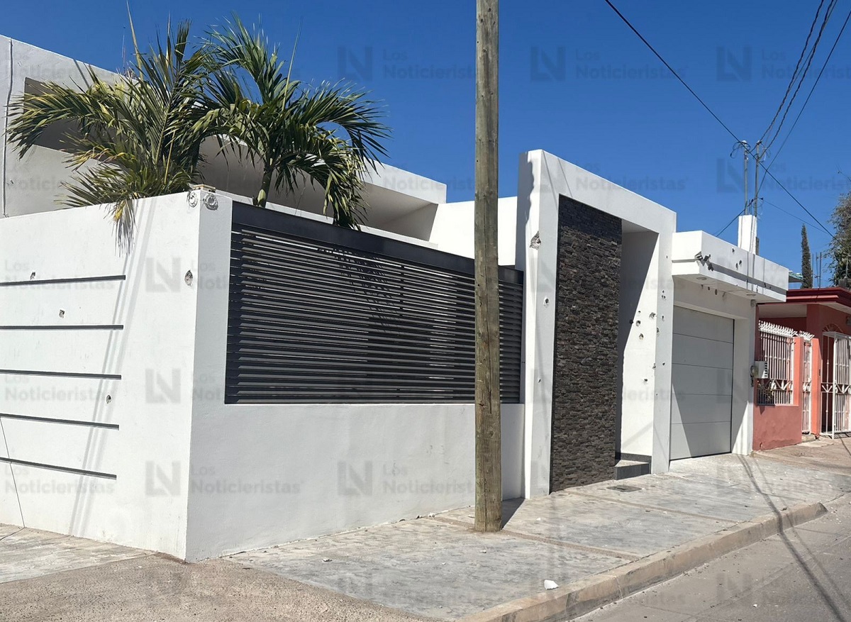Un total de nueve casas baleadas dejan ataques armados al sur y oriente de Culiacán