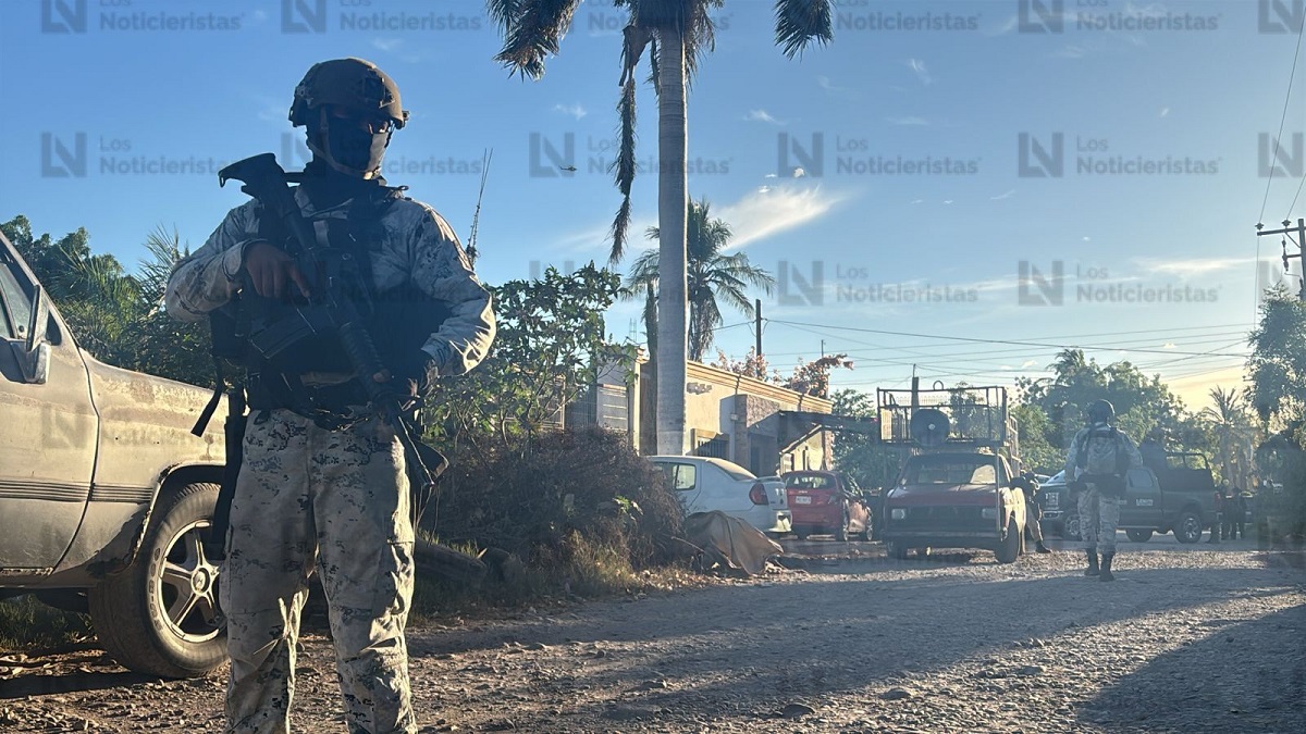 Tres civiles fallecidos, dos vehículos baleados y granadas aseguradas: saldo del enfrentamiento en La Palma, Navolato