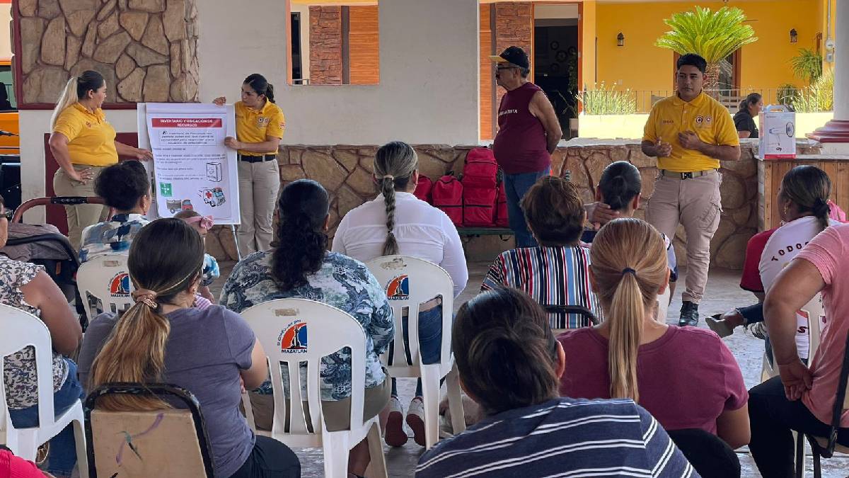 Habitantes de El Quelite, Mazatlán, forman Brigada Comunitaria ante temporada de lluvias