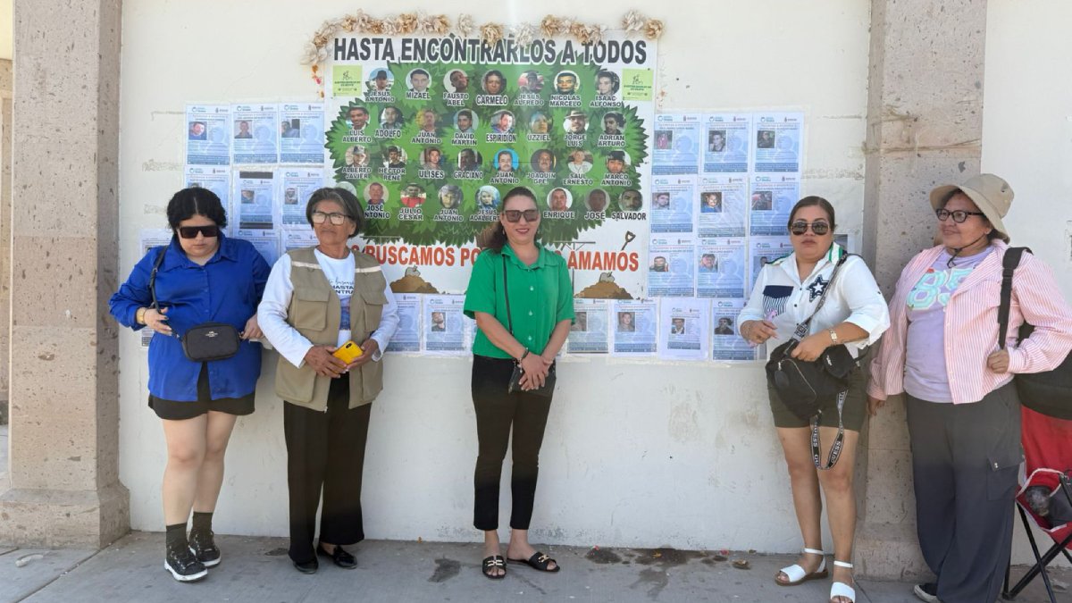 Rastreadoras de Guasave, no han encontrado a sus hijos pero sí a los hijos de otras madres