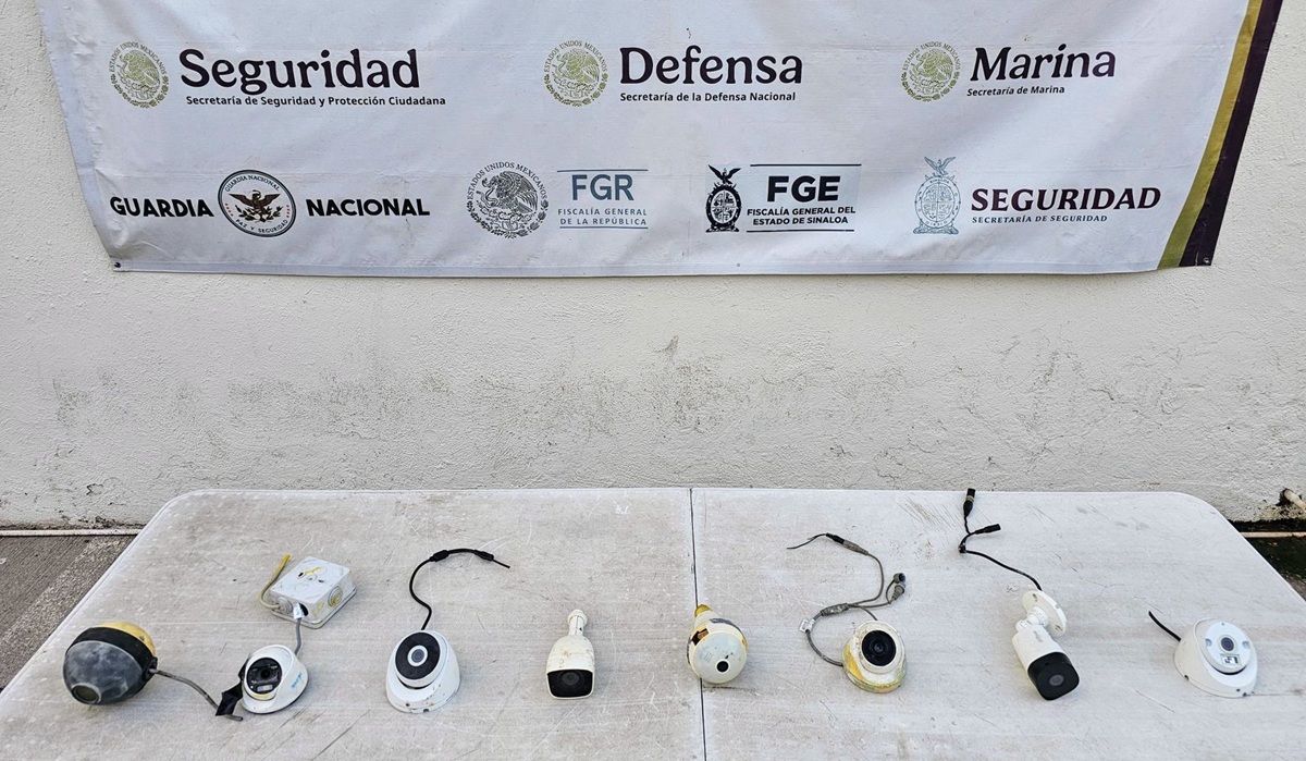 Suman 2 mil 231 cámaras clandestinas retiradas en Sinaloa; desinstalan 8 en Culiacán