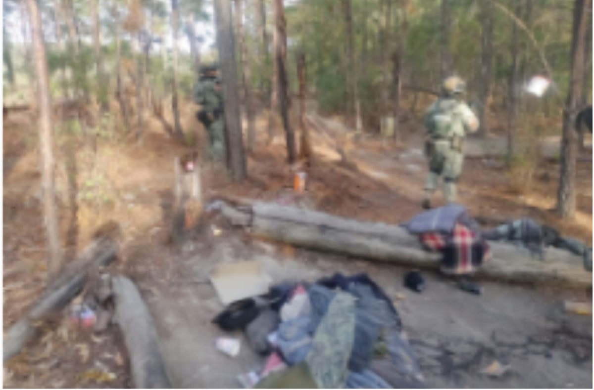 Inhabilitan campamento y aseguran cargadores y cartuchos en Concordia