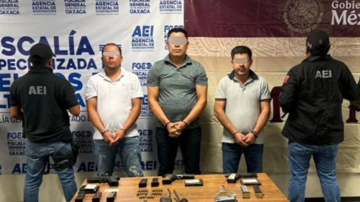 Desmantelan célula de Los CabreraMZ en Oaxaca; uno de los detenidos pertenecía a la Semar