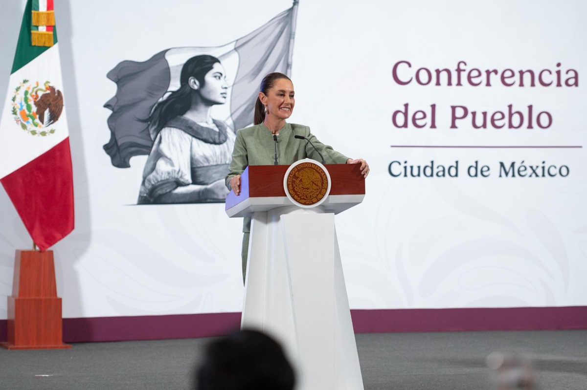 Reacciona Claudia Sheinbaum a la acusación de narcoterrorismo de presuntos miembros del Cártel de Sinaloa
