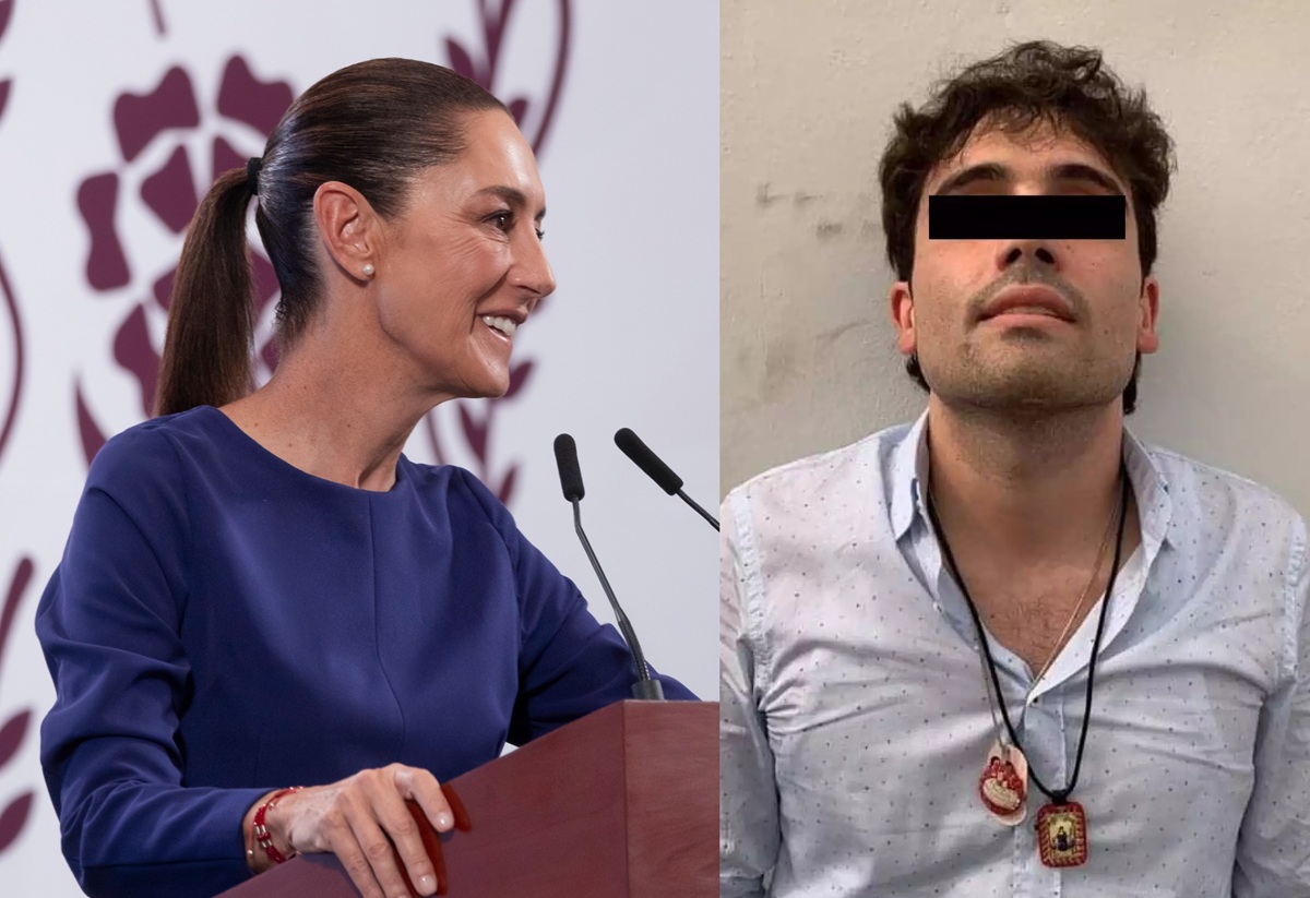 Cuestionan a Sheinbaum sobre el acuerdo al que llegó Ovidio Guzmán con EU