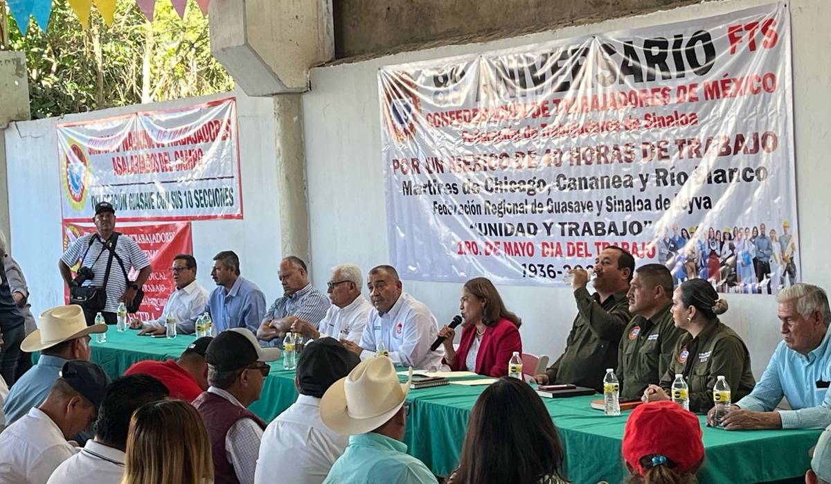 “La CTM se ha ganado el respeto porque defiende desde hace 89 años a los trabajadores”: Líder en Guasave
