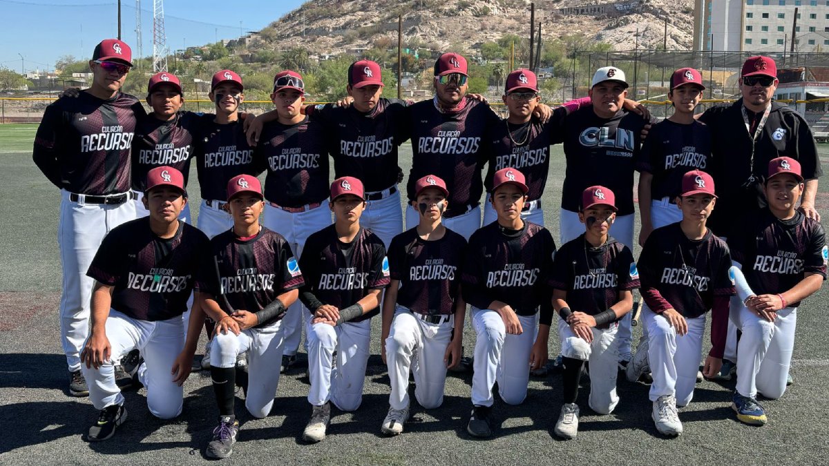 Culiacanenses participarán en Mundial de Beisbol Pony League en Texas