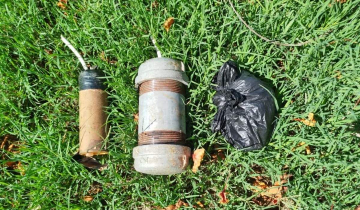 Estos son los explosivos decomisados en el penal de Aguaruto, en Culiacán; ya fueron destruidos