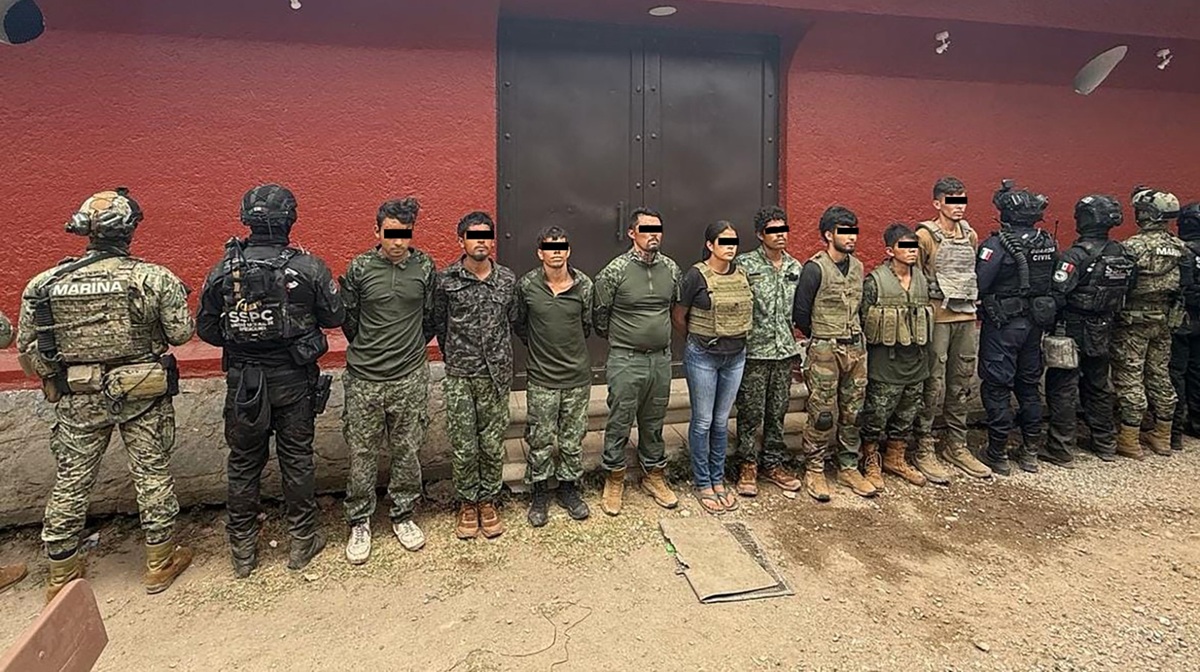 Nueve delincuentes son detenidos y 12 abatidos en operativo de la Marina, en Michoacán