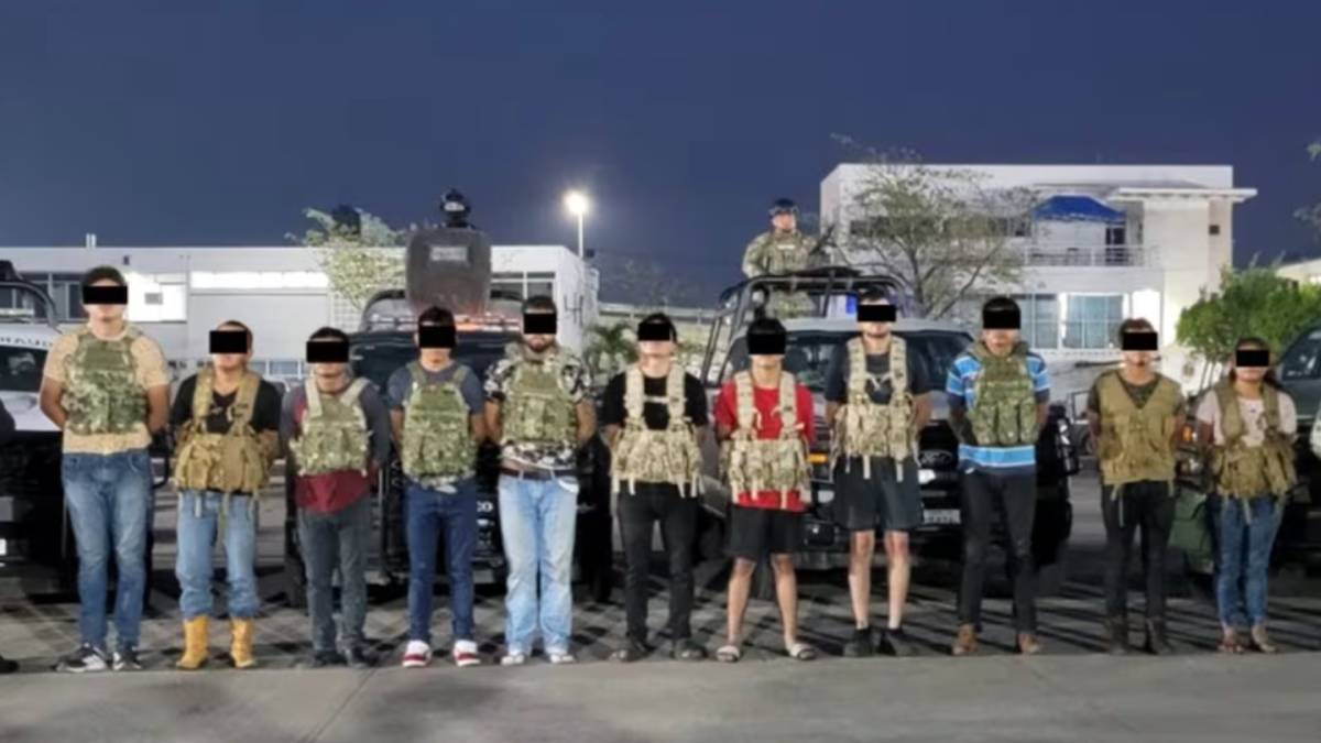 Operativos en Tabasco dejan 12 detenidos y decomiso de armas y drogas