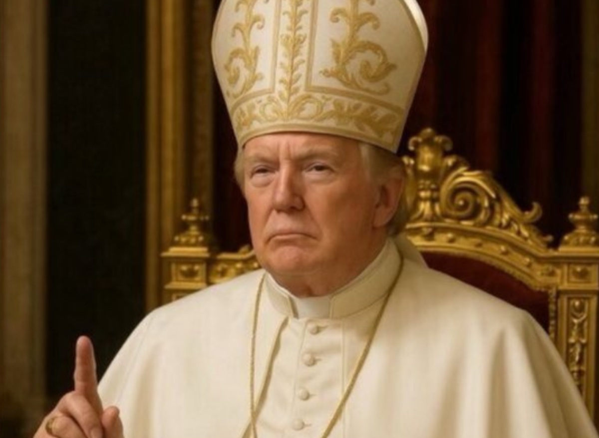 ¿Broma o blasfemia? Trump se ‘viste’ de Papa con ayuda de la IA e indigna a la comunidad católica