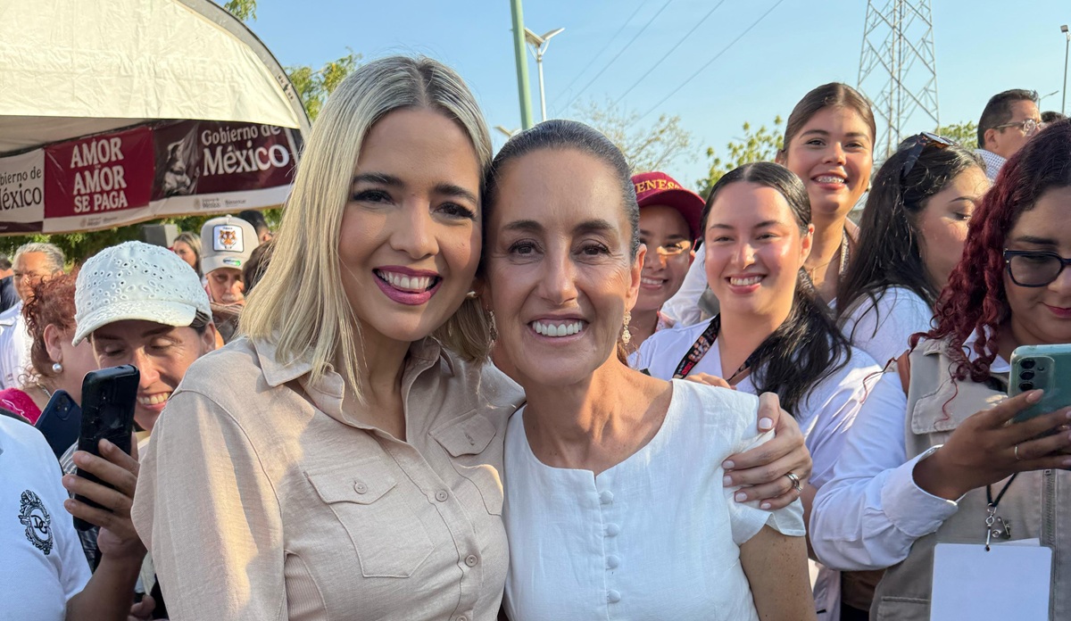 Estrella Palacios agradece visita de la presidenta Sheinbaum y arranque del programa Salud Casa por Casa desde Mazatlán