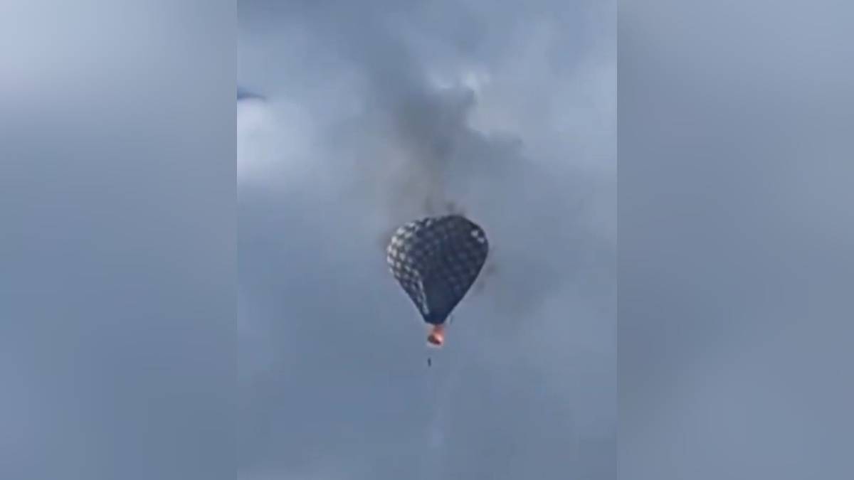 Fatal incendio en globo aerostático deja un muerto en Zacatecas