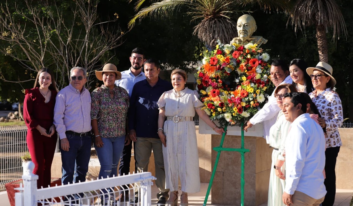 Con homenaje a Raúl Cervantes Ahumada inician festejos del 430 aniversario de Guasave