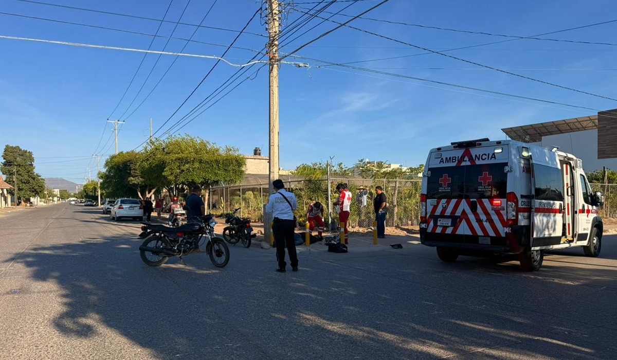 Joven motociclista fallece en hospital de Guamúchil, tras ser embestido por conductor que se dio a la fuga