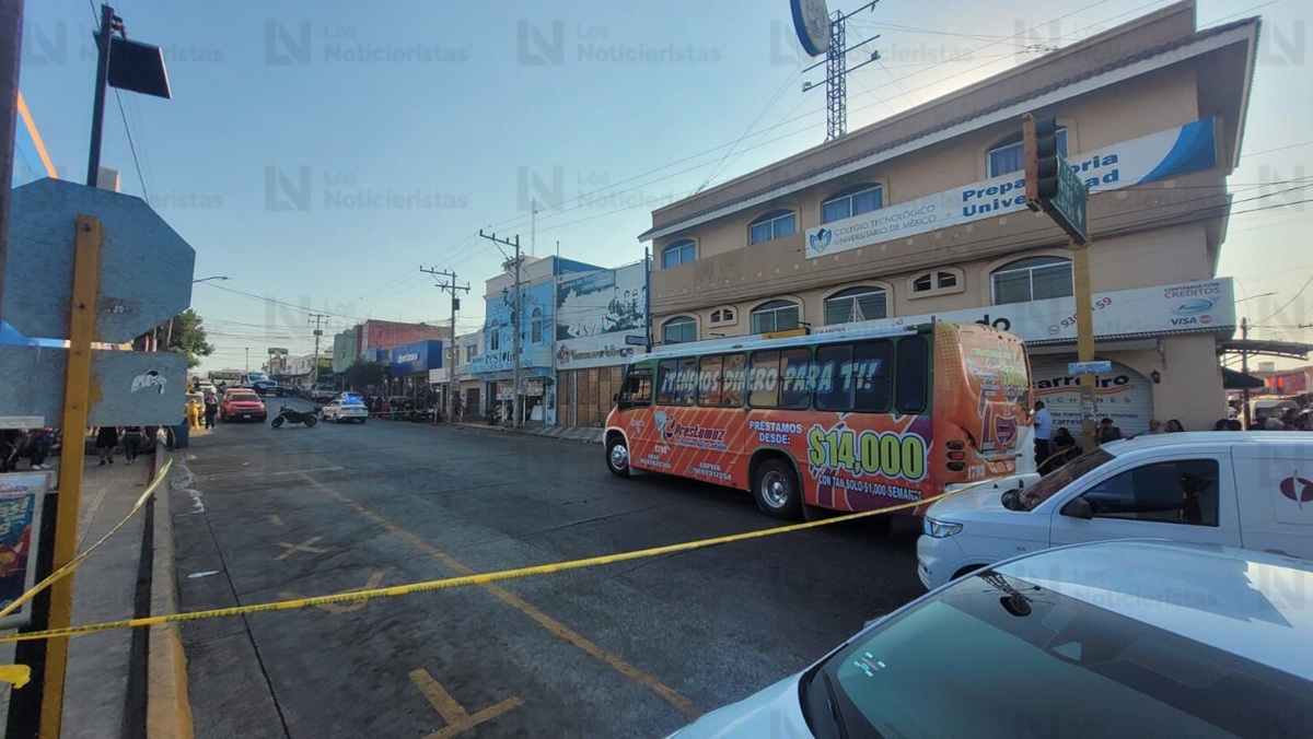 Mujer pierde la vida tras ser arrollada por camión urbano en Mazatlán